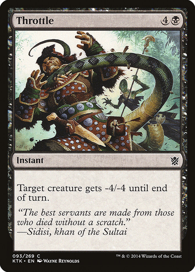 Throttle [Khans of Tarkir] Foil