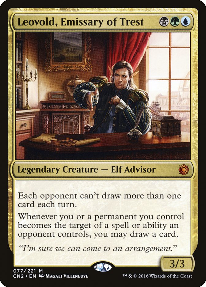 Leovold, Emissary of Trest [Conspiracy: Take the Crown] Foil