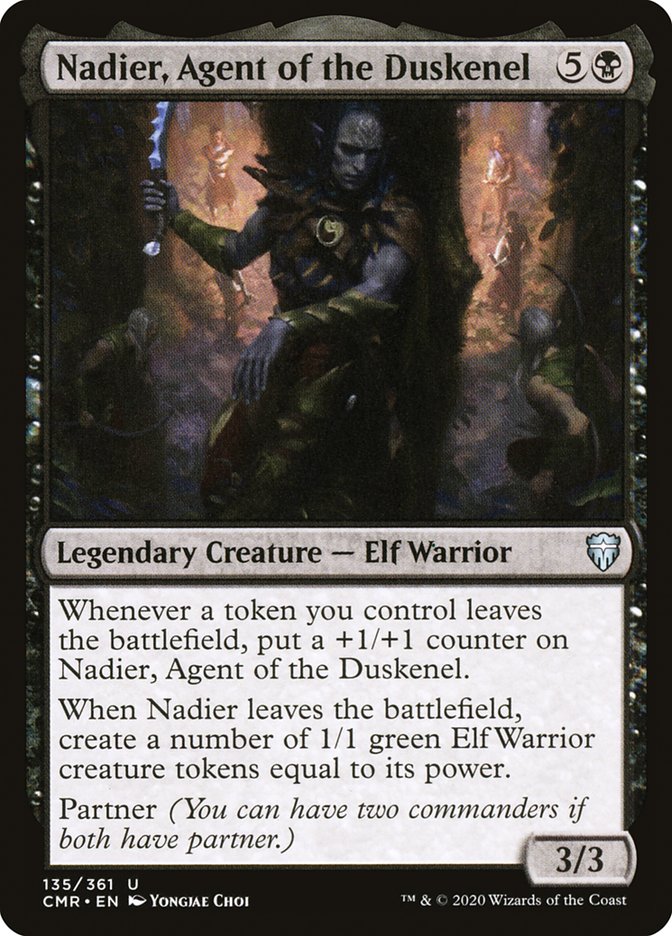 Nadier, Agent of the Duskenel [Commander Legends] Foil