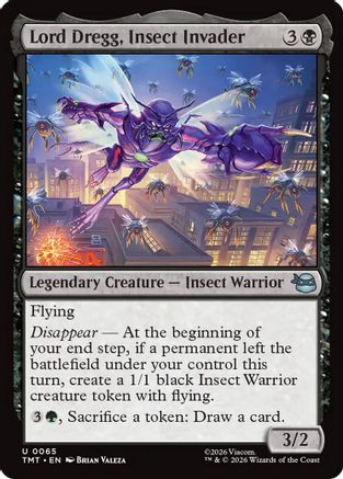 Lord Dregg, Insect Invader  [Teenage Mutant Ninja Turtles] Foil