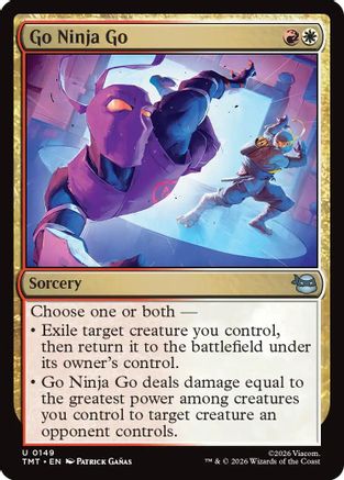 Go Ninja Go  [Teenage Mutant Ninja Turtles]