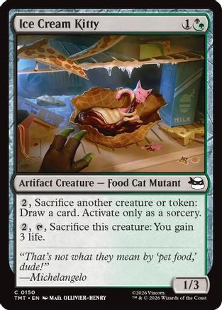 Ice Cream Kitty  [Teenage Mutant Ninja Turtles] Foil