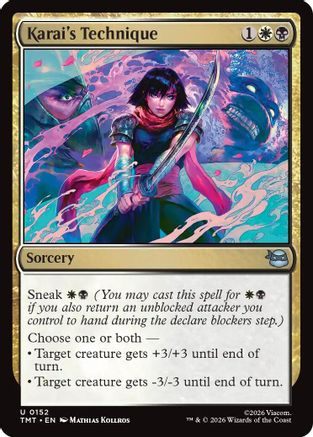 Karai's Technique  [Teenage Mutant Ninja Turtles] Foil