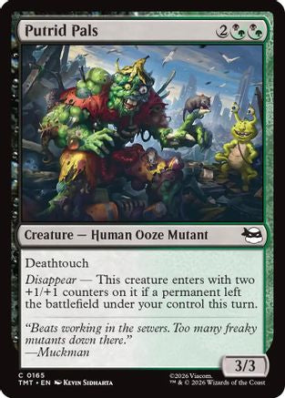 Putrid Pals  [Teenage Mutant Ninja Turtles] Foil