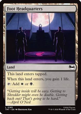 Foot Headquarters  [Teenage Mutant Ninja Turtles] Foil