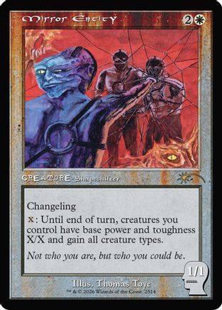 Mirror Entity  [Secret Lair Drop Series] Foil