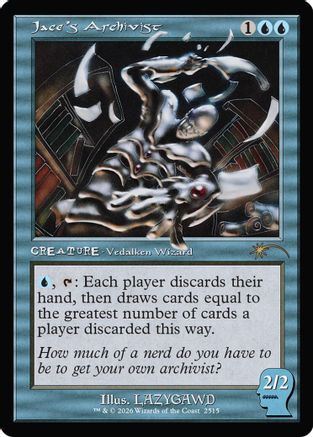 Jace's Archivist  [Secret Lair Drop Series] Foil