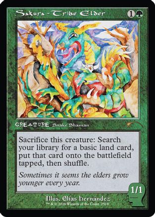 Sakura-Tribe Elder (2518)  [Secret Lair Drop Series] Foil