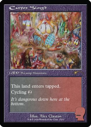 Canyon Slough  [Secret Lair Drop Series] Foil