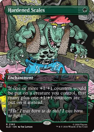 Hardened Scales  [Secret Lair Drop Series]