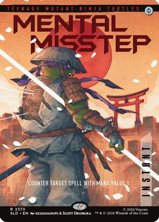 Mental Misstep (2373)  [Secret Lair Drop Series] Foil