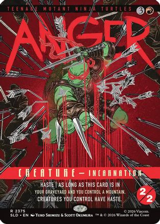 Anger (2375)  [Secret Lair Drop Series] Foil