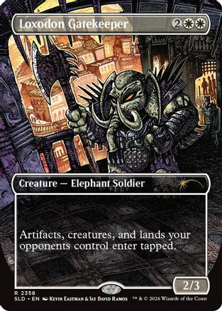 Loxodon Gatekeeper (2358)  [Secret Lair Drop Series] Foil