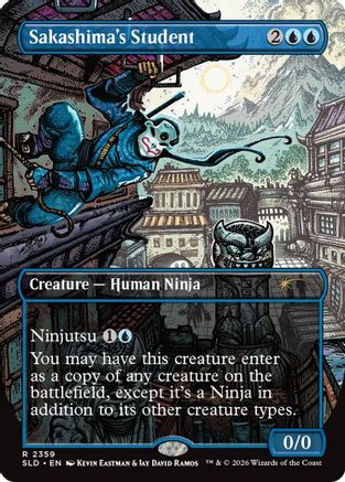 Sakashima's Student (2359)  [Secret Lair Drop Series] Foil