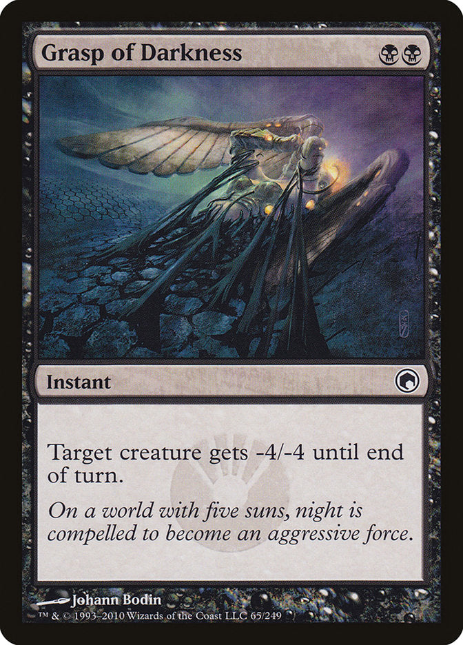 Grasp of Darkness [Scars of Mirrodin] Foil