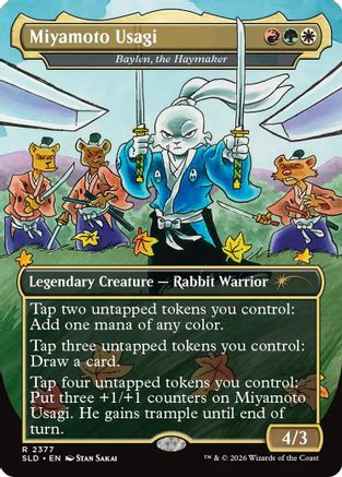 Miyamoto Usagi - Baylen, the Haymaker  [Secret Lair Drop Series]