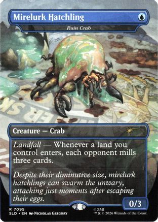 Mirelurk Hatchling - Ruin Crab  [Secret Lair Drop Series]