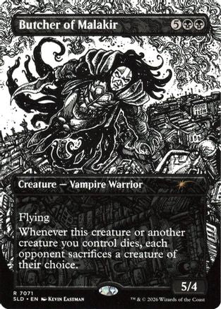 Butcher of Malakir (7071)  [Secret Lair Drop Series] Foil
