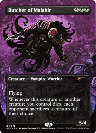 Butcher of Malakir (7072)  [Secret Lair Drop Series] Foil