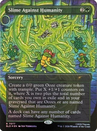 Slime Against Humanity (7077)  [Secret Lair Drop Series] Foil