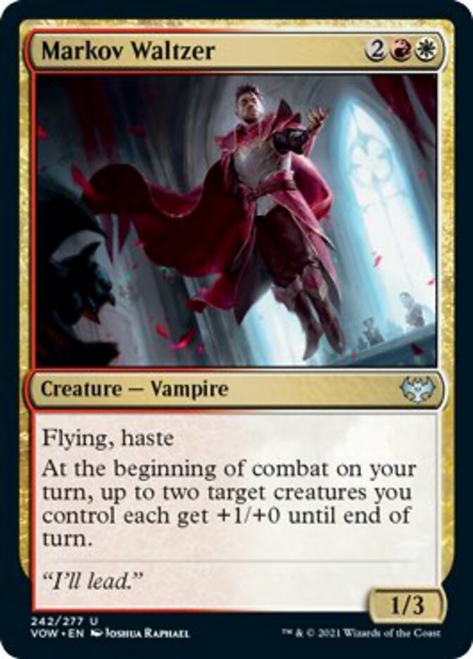 Markov Waltzer [Innistrad: Crimson Vow] Foil