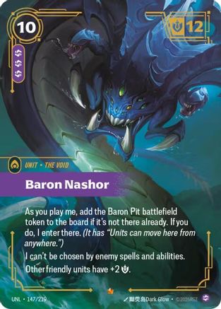 Baron Nashor (147/219) - Riftbound - [Unleashed] Foil
