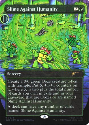 Slime Against Humanity (7078)  [Secret Lair Drop Series] Foil