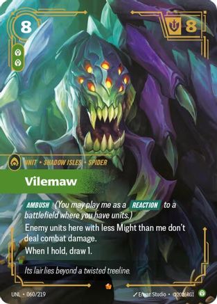 Vilemaw (060/219) - Riftbound - [Unleashed] Foil