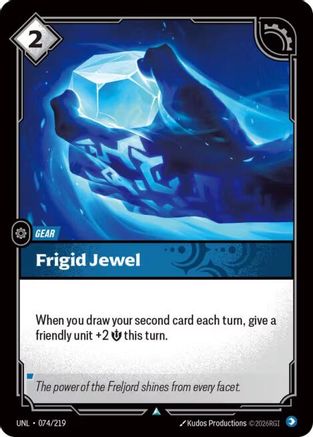 Frigid Jewel (074/219) - Riftbound - [Unleashed]
