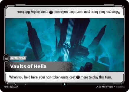 Vaults of Helia (219/219) - Riftbound - [Unleashed] Foil