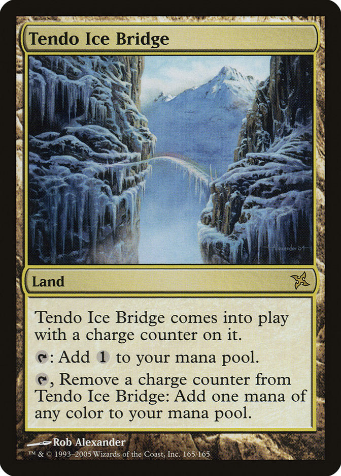 Tendo Ice Bridge [Betrayers of Kamigawa] Foil