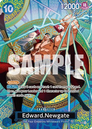 Edward.Newgate (SP) (OP13-042) - [Adventure on Kami's Island] Foil