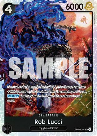 Rob Lucci (EB04-048) - [Adventure on Kami's Island] Foil