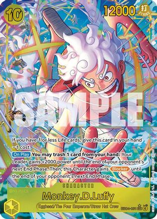 Monkey.D.Luffy (EB04-061) (Alternate Art) (EB04-061) - [Adventure on Kami's Island] Foil