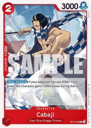 Cabaji (OP15-005) - [Adventure on Kami's Island]