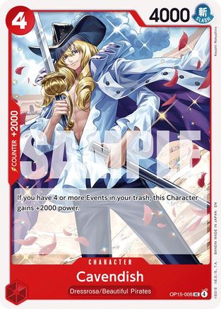 Cavendish (OP15-006) - [Adventure on Kami's Island]