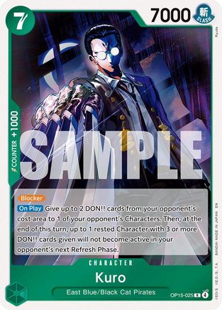 Kuro (OP15-025) - [Adventure on Kami's Island] Foil