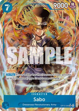 Sabo (Alternate Art) (OP15-046) - [Adventure on Kami's Island] Foil