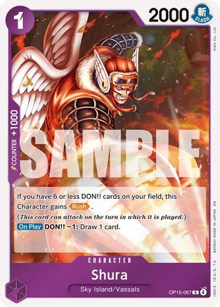 Shura (OP15-067) - [Adventure on Kami's Island] Foil
