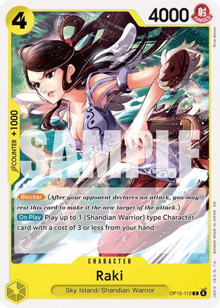 Raki (OP15-112) - [Adventure on Kami's Island]
