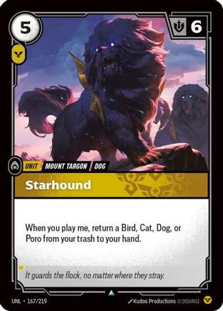 Starhound (167/219) - Riftbound - [Unleashed] Foil