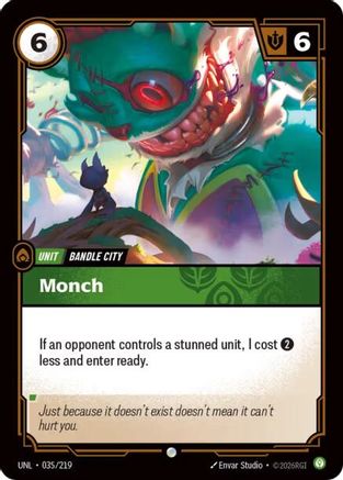 Monch (035/219) - Riftbound - [Unleashed] Foil