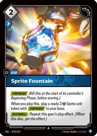 Sprite Fountain (078/219) - Riftbound - [Unleashed]
