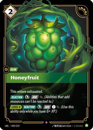 Honeyfruit (049/219) - Riftbound - [Unleashed] Foil