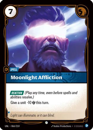 Moonlight Affliction (066/219) - Riftbound - [Unleashed]