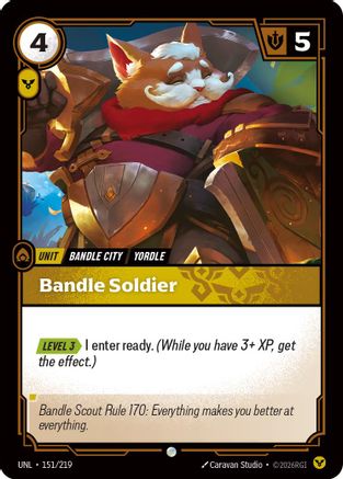Bandle Soldier (151/219) - Riftbound - [Unleashed]