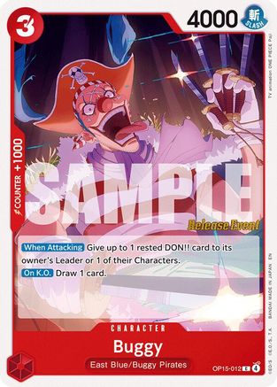 Buggy (OP15-012) - [Adventure on Kami's Island Release Event Cards]
