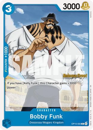 Bobby Funk (OP15-050) - [Adventure on Kami's Island Release Event Cards]