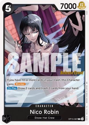 Nico Robin (OP15-087) (OP15-087) - [Adventure on Kami's Island Release Event Cards]
