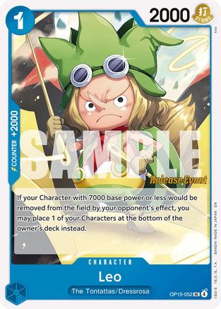 Leo (OP15-052) - [Adventure on Kami's Island Release Event Cards]